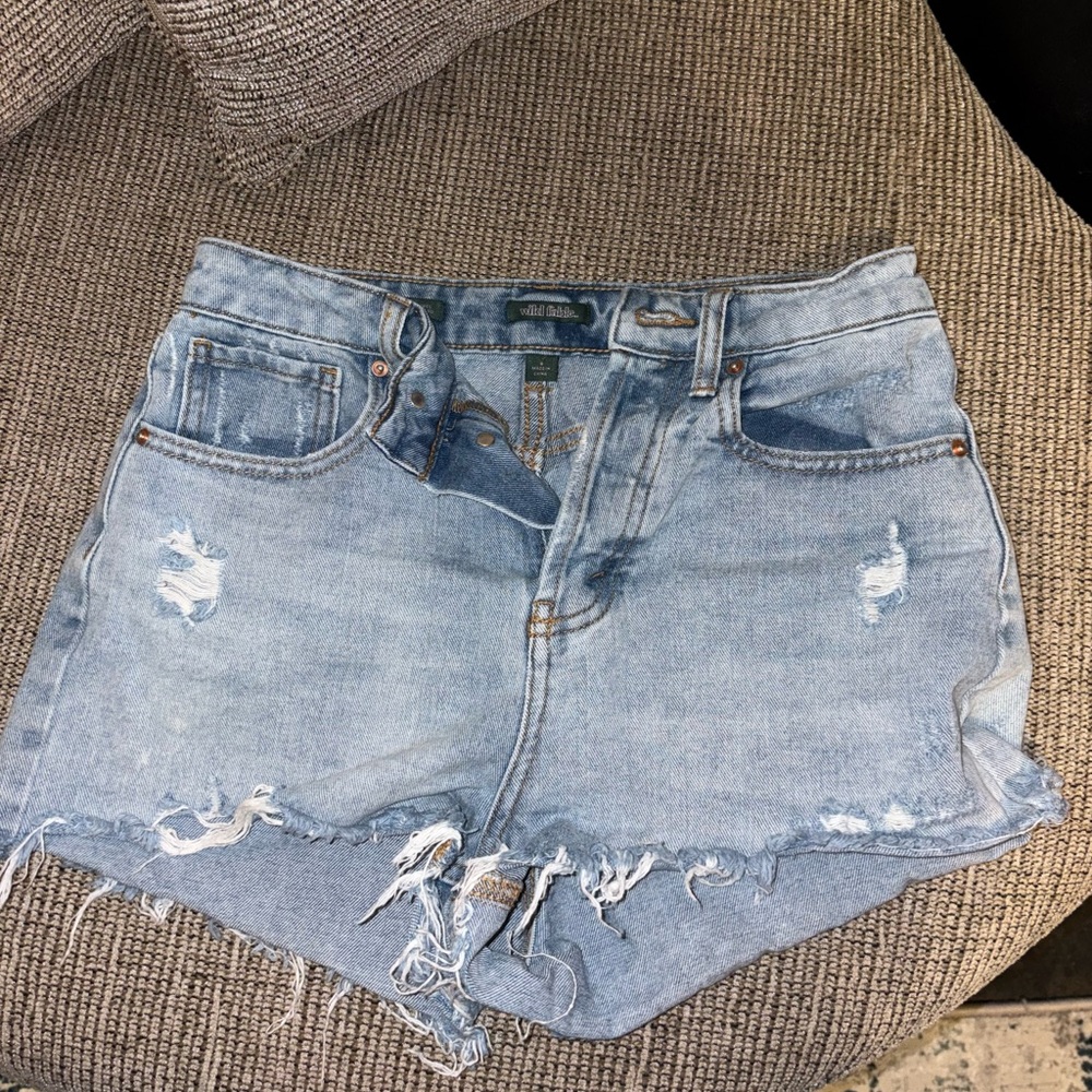 Wild Fable Light Blue Jean Shorts